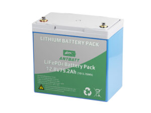 LiFePO4 Battery Pack 12.8V 79.2Ah (18650-3.2V-4S44P)