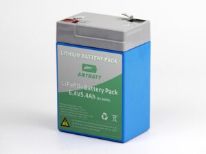 LiFePO4 Battery Pack 6.4V 5.4Ah （18650-3.2V-1800mAh 2S3P）