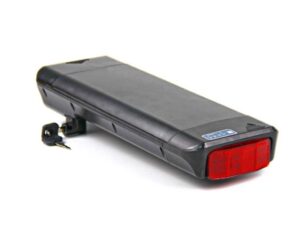 Lithium-ion Rear Rack Type Electric Bike Battery SSE-028 36V10.4Ah or 25.2V 13Ah