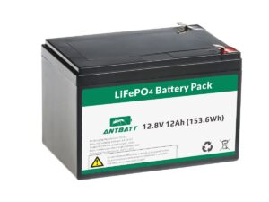LiFePO4 Battery Pack 12.8V 12Ah (32700-3.2V-6000mAh-4S2P)